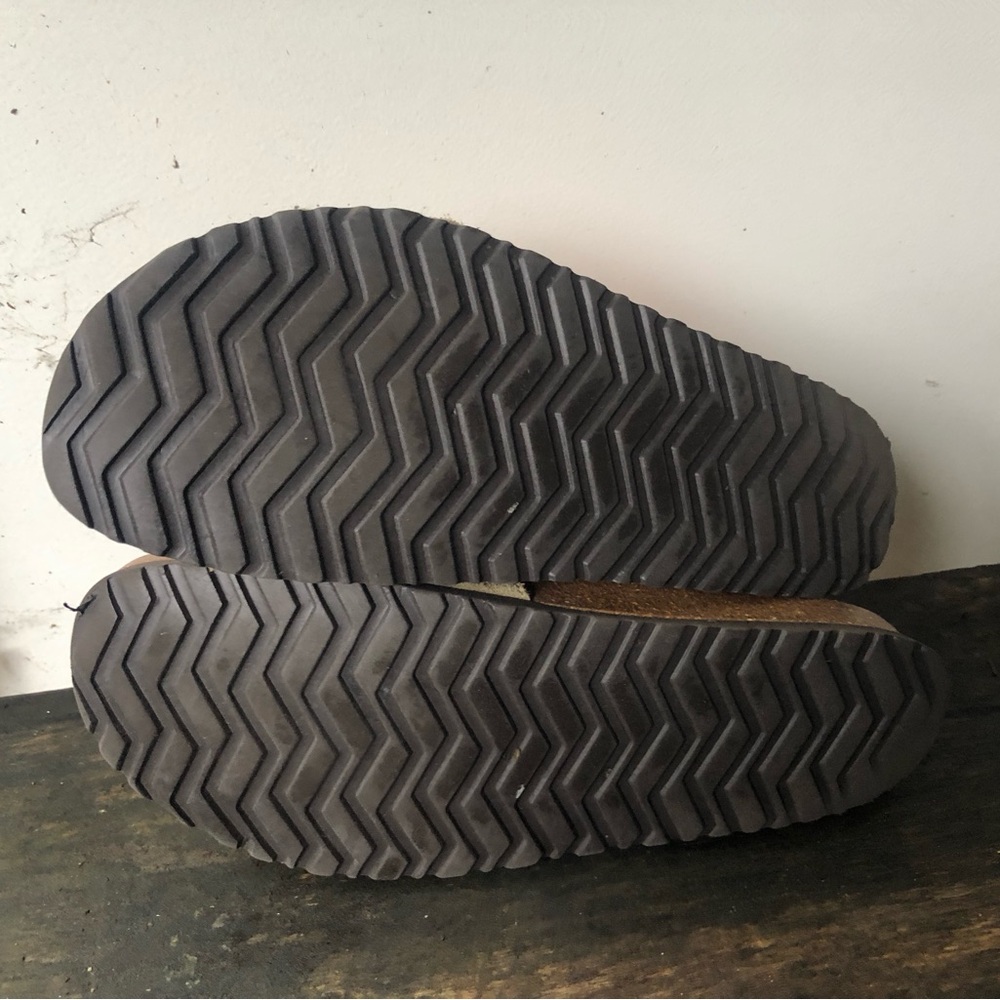 LL Bean Arizona Sandals Stone Birko-Flor Nubuck Slip On Sandals Select Size 8 - Picture 15 of 15